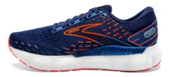 Brooks Men's Glycerin GTS 20 -Saucony || BROOKS || Hoka Shop 1103831D444 BlueOrange INS