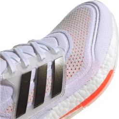 Adidas Women's UltraBoost 21 - White/Black/Solar Red (S23840) -Saucony || BROOKS || Hoka Shop 20652555