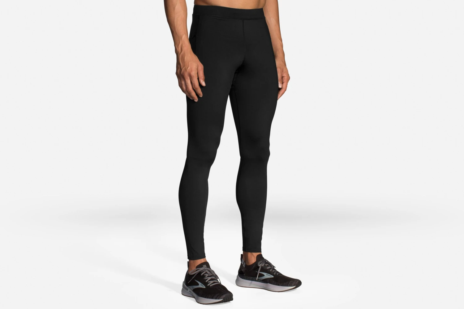 Brooks Men's Source Tight - Black (211340001) 1 Brooks Men's Source Tight - Black (211340001)