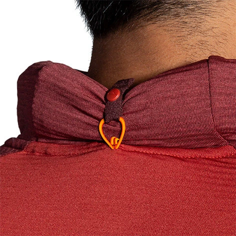 Brooks Men's Notch Thermal Hoodie - Copper/Heather Dark Copper (211402682) 6 Brooks Men's Notch Thermal Hoodie - Copper/Heather Dark Copper (211402682) - Image 6