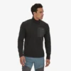Patagonia Men's R1 Air Zip Neck - Black (40245BLK)