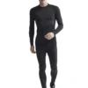 Craft Men's Active Intensity Crewneck Baselayer - Black/Asphalt (1907933-999995)