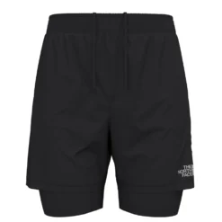 The North Face Men's Active Trail Dual Short - Black (NF0A48USJK3) -Saucony || BROOKS || Hoka Shop NF0A48US JK3 P 1