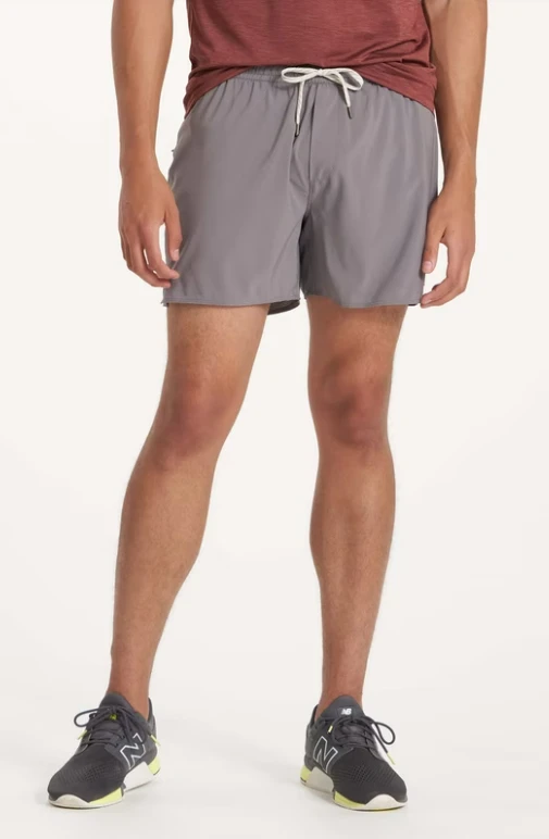 Men's Vuori Course Run Short - Smoke (V376SMK) 2 Men's Vuori Course Run Short - Smoke (V376SMK) - Image 2