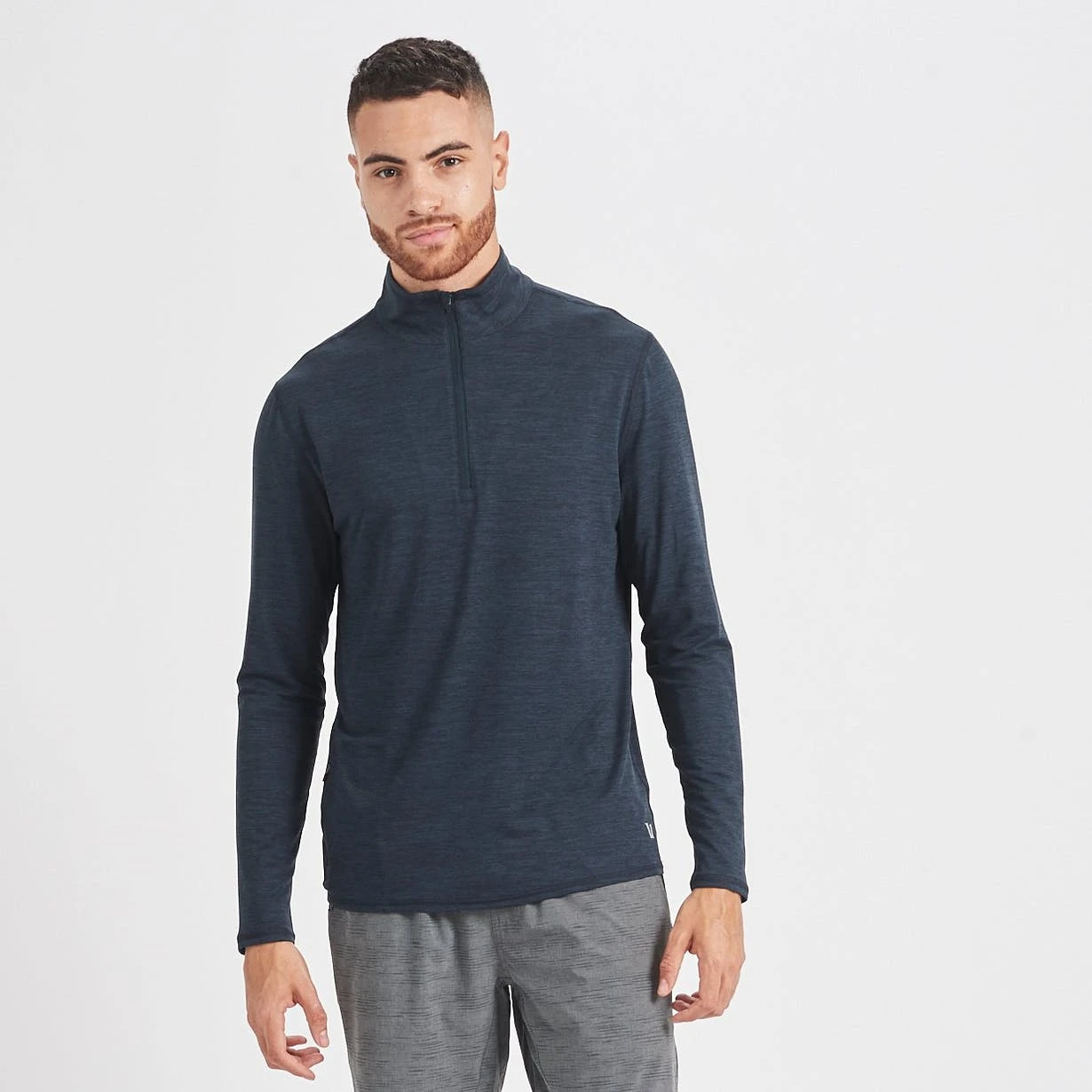 Vuori Men's Ease Performance Half Zip 2 Vuori Men's Ease Performance Half Zip - Image 2
