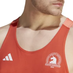 Adidas Men's Boston Marathon® 2023 Tank Top -Saucony || BROOKS || Hoka Shop adidas mens boston marathon 2023 tank top red 4