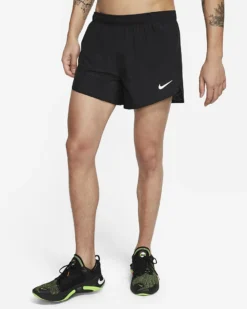 Nike Men's Fast 4" Short - Black (CJ7847-010)
