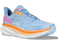 Featured Products -Saucony || BROOKS || Hoka Shop hoka womens clifton 9 blue high cushion running shoe 4