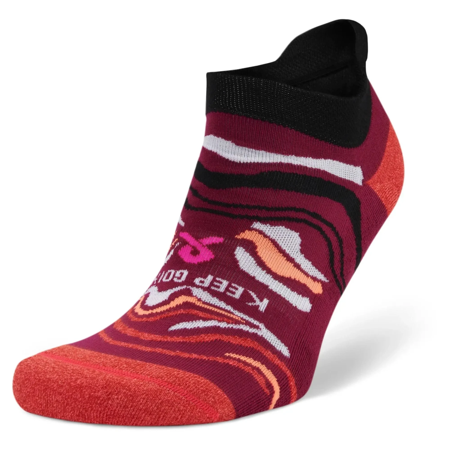 Balega Women's Grit And Grace Be Brave Keep Going Running Socks - Wildberry (7495-0869) 2 Balega Women's Grit And Grace Be Brave Keep Going Running Socks - Wildberry (7495-0869) - Image 2