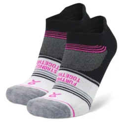 Balega Women's Grit And Grace Further Togethers Running Socks - Black/White/Pink (7494-3283) -Saucony || BROOKS || Hoka Shop lgbev9hd9vlz6h0tfpl5 1lj3wscwkqex8krs