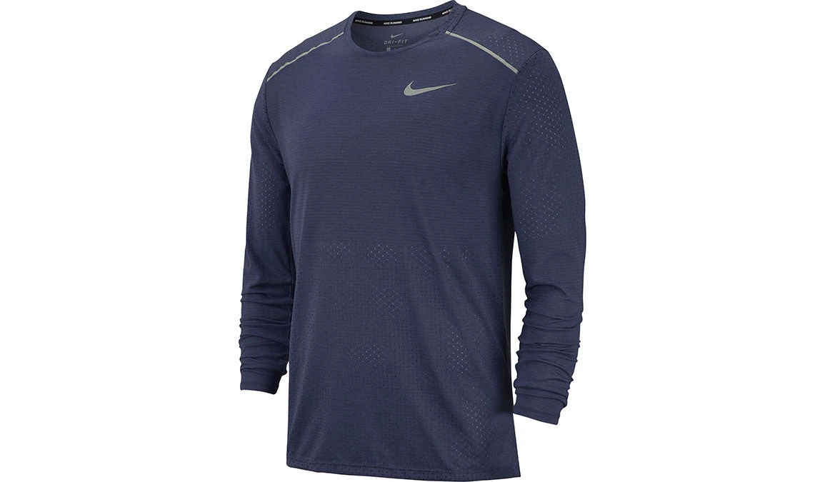 Nike Men's Breathe Rise 365 LS Tee - Sanded Purple (AQ9923-557) 1 Nike Men's Breathe Rise 365 LS Tee - Sanded Purple (AQ9923-557)