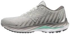 Mizuno Women's Wave Inspire 19 -Saucony || BROOKS || Hoka Shop mizuno womens wave inspire 19 harbor mist white