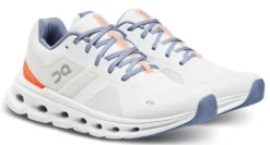 Featured Products -Saucony || BROOKS || Hoka Shop on cloud runner womens white flame support 4