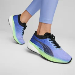 PUMA Women's Deviate Nitro 2 -Saucony || BROOKS || Hoka Shop puma womens deviate nitro two running shoe purple green 3