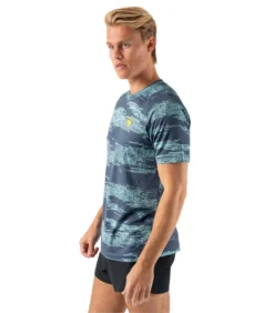 Rabbit Men's EZ Tee Perf SS | Trail -Saucony || BROOKS || Hoka Shop rabbit mens ez tee perf ss orion blue