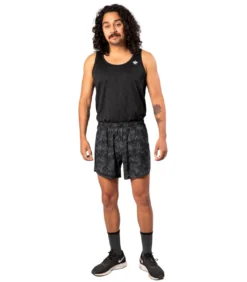 Rabbit Men's Quadtastic 5" Shorts -Saucony || BROOKS || Hoka Shop rabbit mens quadtastic black asphalt 2