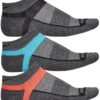 Saucony Women's Inferno Wool Low Cut Running Socks - Grey Assortment (S32024-060)