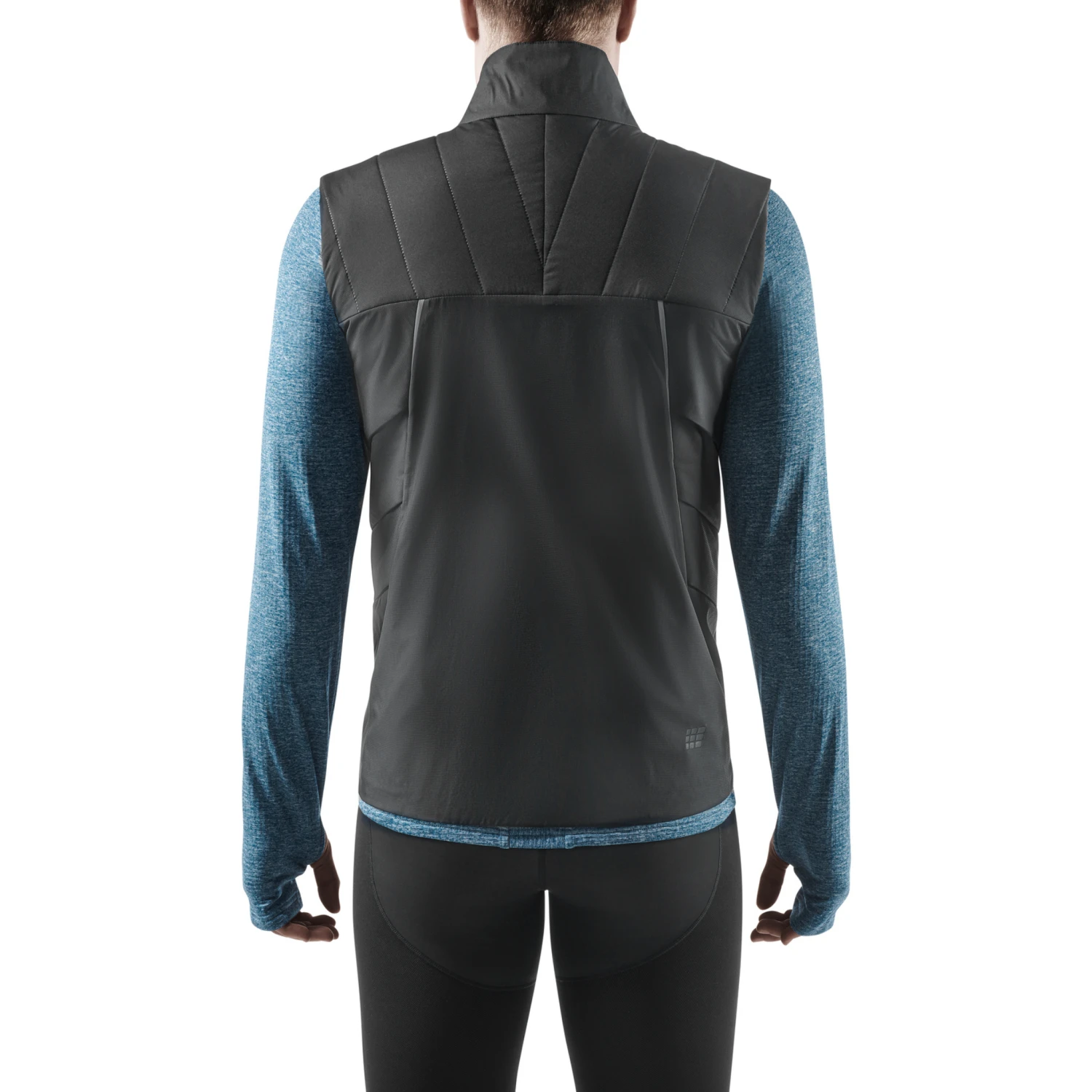CEP Men's Winter Run Vest - Black (W0165R) 2 CEP Men's Winter Run Vest - Black (W0165R) - Image 2