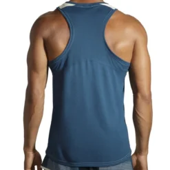 Brooks Men's Atmosphere Singlet -Saucony || BROOKS || Hoka Shop www brooksrunning com 211384 363 mb atmosphere singlet mens sleeveless running top 2