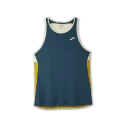 Brooks Men's Atmosphere Singlet -Saucony || BROOKS || Hoka Shop www brooksrunning com 211384 428 mv atmosphere singlet mens sleeveless running top